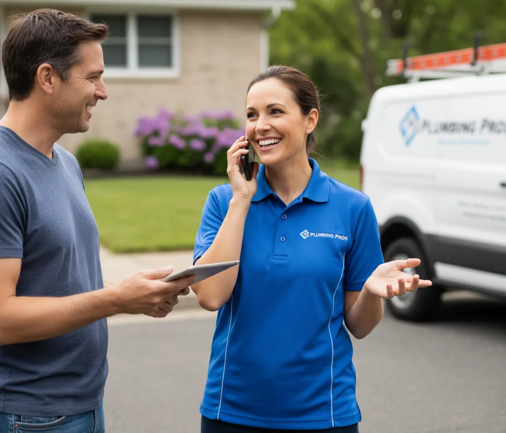 Grant Plumbing customer support in Hustisford